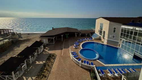 Галерея img 6450 - Отель Эмилия в Николаевке Вид сверху на отель Эмилия в Николаевке в Крыму